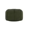 Buy Nao Swivel Chair in Basil Bouclé with Contemporary Swivel Base, Colour: Basil, Item Width: 101, 7 from Furnituretta