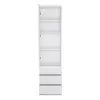 Buy Stylish and Functional Fribo 1-Door 3-Drawer Cupboard, 3 from Furnituretta