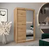 Buy Tokyo II Sliding Door Wardrobe 120cm, Colour: Oak Artisan, Item Width: 120, 10 from Furnituretta