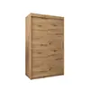 Buy Tokyo Sliding Door Wardrobe 120cm, Colour: Oak Artisan, Item Width: 120, 5 from Furnituretta