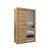 Buy Tokyo II Sliding Door Wardrobe 120cm, Colour: Oak Artisan, Item Width: 120 from Furnituretta