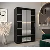 Buy Verona 04 Sliding Door Wardrobe 120cm, Colour: Black, Item Width: 120, 11 from Furnituretta
