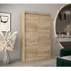 Buy Tokyo Sliding Door Wardrobe 120cm, Colour: Oak Artisan, Item Width: 120, 14 from Furnituretta