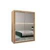 Buy Tokyo III Sliding Door Wardrobe 150cm, Colour: Oak Artisan, Item Width: 150, 5 from Furnituretta
