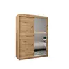 Buy Tokyo II Sliding Door Wardrobe 150cm, Colour: Oak Artisan, Item Width: 150 from Furnituretta