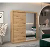 Buy Tokyo II Sliding Door Wardrobe 180cm, Colour: Oak Artisan, Item Width: 180, 11 from Furnituretta