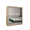Buy Tokyo III Sliding Door Wardrobe 180cm, Colour: Oak Artisan, Item Width: 180, 13 from Furnituretta