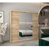 Buy Tokyo I Sliding Door Wardrobe 200cm, Colour: Oak Artisan, Item Width: 200, 14 from Furnituretta