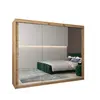 Buy Tokyo III Sliding Door Wardrobe 250cm, Colour: Oak Artisan, Item Width: 250, 5 from Furnituretta