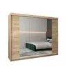 Buy Tokyo II Sliding Door Wardrobe 250cm, Colour: Oak Artisan, Item Width: 250, 13 from Furnituretta