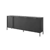 Buy Lars Sideboard Cabinet 4 Shelves & 4 Doors 203cm from Furnituretta