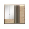 Buy Tally Hinged Door Wardrobe 220cm, 3 from Furnituretta