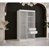 Buy Ramiro II Sliding Door Wardrobe 100cm, Colour: White, Item Width: 100, 9 from Furnituretta