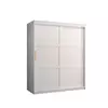 Buy Ramiro I Sliding Door Wardrobe 150cm, Colour: White, Item Width: 150 from Furnituretta