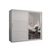 Buy Ramiro II Sliding Door Wardrobe 200cm, Colour: White, Item Width: 200 from Furnituretta