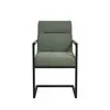 Buy The Cleaver Dining Chair with Arms in Desert Sage Fabric, Colour: Desert Sage, 3 from Furnituretta