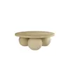 Buy Kenji Coffee Table in Calico Concrete Finish, Colour: Calico, Item Width: 90 from Furnituretta