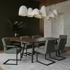 Buy The Cleaver Dining Chair with Arms in Desert Sage Fabric, Colour: Desert Sage, 2 from Furnituretta