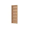 Buy Thorne Slim 211.5cm Tall Bookcase in Artisan Oak, Colour: Artisan Oak, Item Width: 70, 3 from Furnituretta
