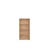 Buy Thorne Slim Low Short Bookcase in Artisan Oak, Colour: Artisan Oak, Item Width: 70, 2 from Furnituretta
