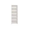 Buy Thorne Slim 211.5cm Tall Bookcase in White, Colour: White, Item Width: 70, 2 from Furnituretta