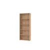 Buy Thorne Slim 176.5cm Tall Bookcase in Artisan Oak, Colour: Artisan Oak, Item Width: 70, 3 from Furnituretta
