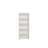 Buy Thorne Slim 176.5cm Tall Bookcase in White, Colour: White, Item Width: 70, 2 from Furnituretta