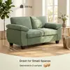 Buy HOMCOM 2 Seater Chenille Loveseat Sofa in Dark Green, Colour: Dark Green, Item Width: 156, 3 from Furnituretta