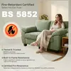 Buy HOMCOM 2 Seater Chenille Loveseat Sofa in Dark Green, Colour: Dark Green, Item Width: 156, 9 from Furnituretta