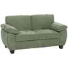 Buy HOMCOM 2 Seater Chenille Loveseat Sofa in Dark Green, Colour: Dark Green, Item Width: 156 from Furnituretta