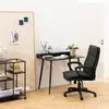Buy Brad Swivel Desk Chair with Armrest in Black, 6 from Furnituretta