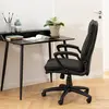 Buy Brad Swivel Desk Chair with Armrest in Black, 5 from Furnituretta