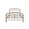 Buy Halston Copper Metal Bed – King (5ft), Colour: Copper, Bed Size: King (5ft), 3 from Furnituretta