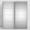 Buy Stylish White Wardrobe: Verona 180cm with Mirror Doors, 6 from Furnituretta