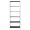 Buy Matt Black Bookcase: 5 Shelves for All Your Needs, 3 from Furnituretta