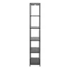 Buy Matt Black Bookcase: 5 Shelves for All Your Needs, 4 from Furnituretta