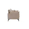 Buy Carter Taupe 2 Seater Sofa in Dark Neutral Textured Fabric, 5 from Furnituretta