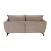 Buy Carter Taupe 2 Seater Sofa in Dark Neutral Textured Fabric, 4 from Furnituretta