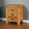 Buy Acorn Solid Oak 3‑Drawer Bedside Table, 3 from Furnituretta