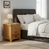 Buy Acorn Solid Oak 3‑Drawer Bedside Table, 2 from Furnituretta