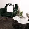 Buy Charles Green Velvet Armchair with Brushed Gold Frame, Colour: Green, 2 from Furnituretta