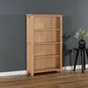 Buy Stirling Solid Oak Bookcase with Three Shelves, 3 from Furnituretta