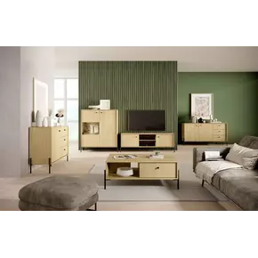 Buy Scandi TV Cabinet 157cm, 6 from Furnituretta