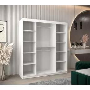 Buy Boliwia Sliding Door Wardrobe 180cm, Colour: Oak Artisan, Item Width: 180, 5 from Furnituretta