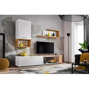 Buy Maze II TV Entertainment Unit White, Colour: White, Item Width: 200, 4 from Furnituretta