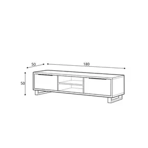Buy Halle 40 TV Cabinet, 3 from Furnituretta