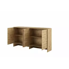 Buy BC-11 Over Bed Unit for Horizontal Wall Bed Concept 90cm, Colour: Grey Matt, Item Width: 211, 2 from Furnituretta