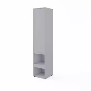 Buy CP-07 Tall Storage Cabinet for Vertical Wall Bed Concept Grey Matt, Colour: Grey Matt, Item Width: 45 from Furnituretta