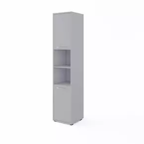 Buy CP-08 Tall Storage Cabinet for Vertical Wall Bed Concept Grey Matt, Colour: Grey Matt, Item Width: 45 from Furnituretta