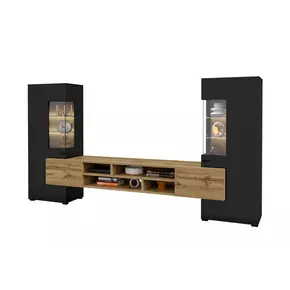Buy Coby 10 Entertainment Unit Black, Colour: Black, Item Width: 270, 4 from Furnituretta